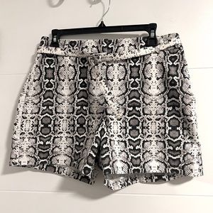 Express women belted short.